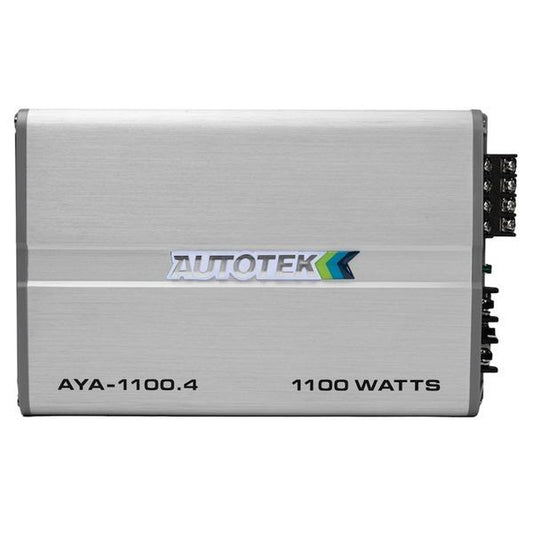 Autotek AYA-1100.4 Alloy Series 1,100-Watt 4-Channel Class AB Amp