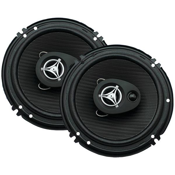 Power Acoustik EF-653 Edge Series Coaxial Speakers (6.5", 3 Way, 400 Watts ma...