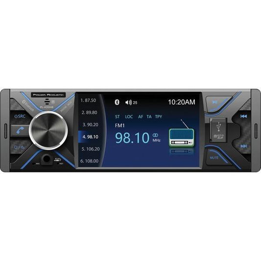 Power Acoustik PL-430HB PL-430HB 4.3-Inch Single-DIN In-Dash DVD Receiver wit...