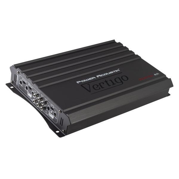 Power Acoustik VA4-2200D Vertigo Series 2,200-Watt Max 4-Channel Class D Amp