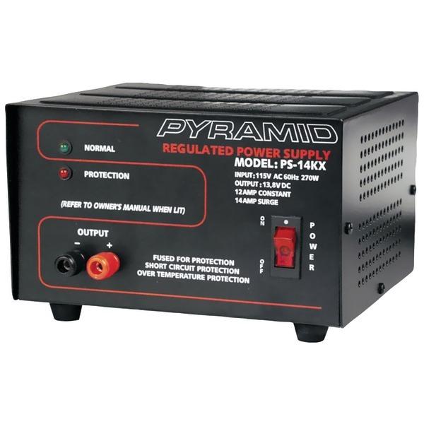 Pyramid Car Audio PS14KX 12-Amp Bench Power Supply